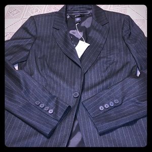 Body by Victoria pinstripe Blazer. NWOT. Size 12.